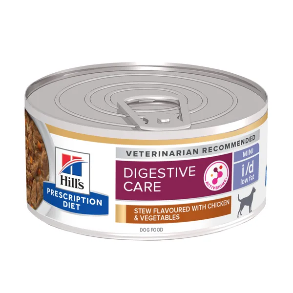 Hill's Prescription Diet Canine i/d Low Fat estofado con sabor a pollo y verduras - pienso para perros