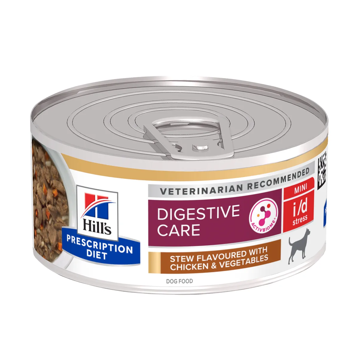 Hill's Prescription Diet Canine i/d Stress Mini estofado con sabor a pollo y verduras - Latas Humedas perros 24 x 156 g