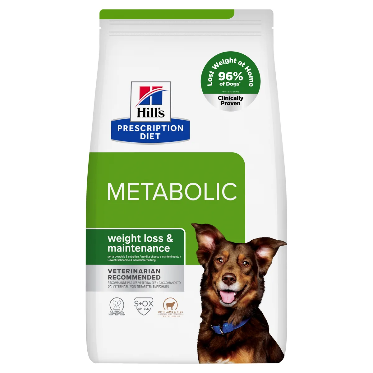 Hill's Prescription Diet Canine Metabolic con cordero y arroz - pienso para perros