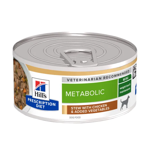 Hill's Prescription Diet Canine Metabolic estofado con sabor a pollo y verduras - pienso para perros