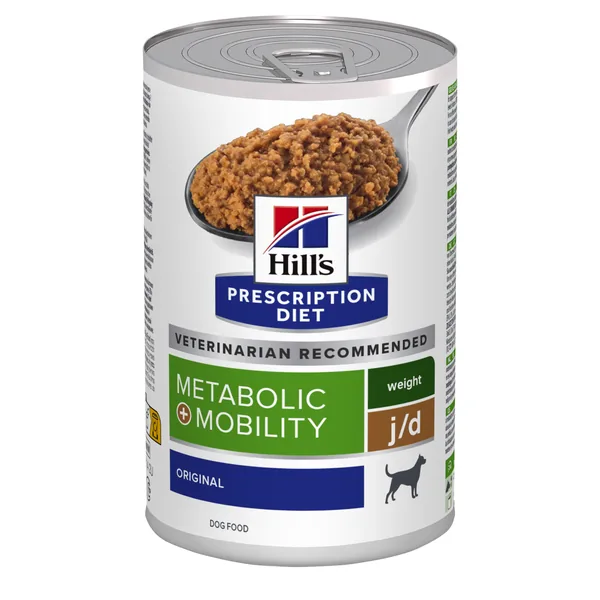 Hill's Prescription Diet Canine Metabolic + Mobility - Lata Huemda perros perros 12 x 370 g