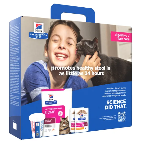 Hill's Prescription Diet Feline Gastrointestinal Biome Kit de prueba 300g+(2x85g)