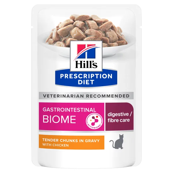 Hill's Prescription Diet Feline Gastrointestinal Biome sobres para gato 12 x 85 g