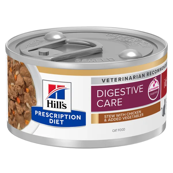 Hill's Prescription Diet Feline i/d estofado con pollo y verduras Latas Para Gato 24 x 82 g