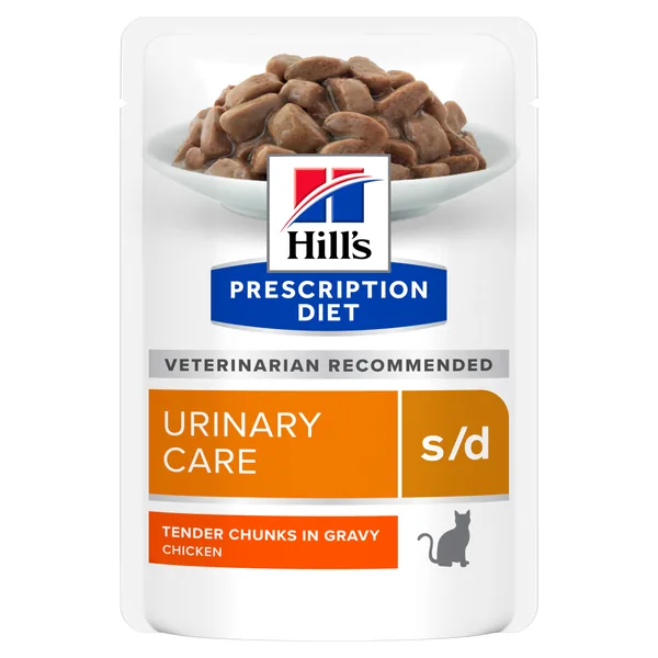 Hill's Prescription Diet Feline s/d sobres para gato 12 x 85 g