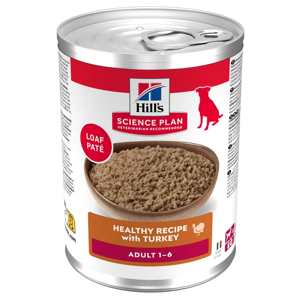 Hill's Science Plan Canine Adult Pavo Lata Humeda Perros 12 x 370 g