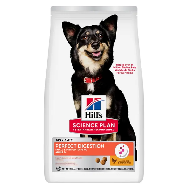 Hill's Science Plan Canine Adult Perfect Digestion Small & Mini Pollo - pienso para perros