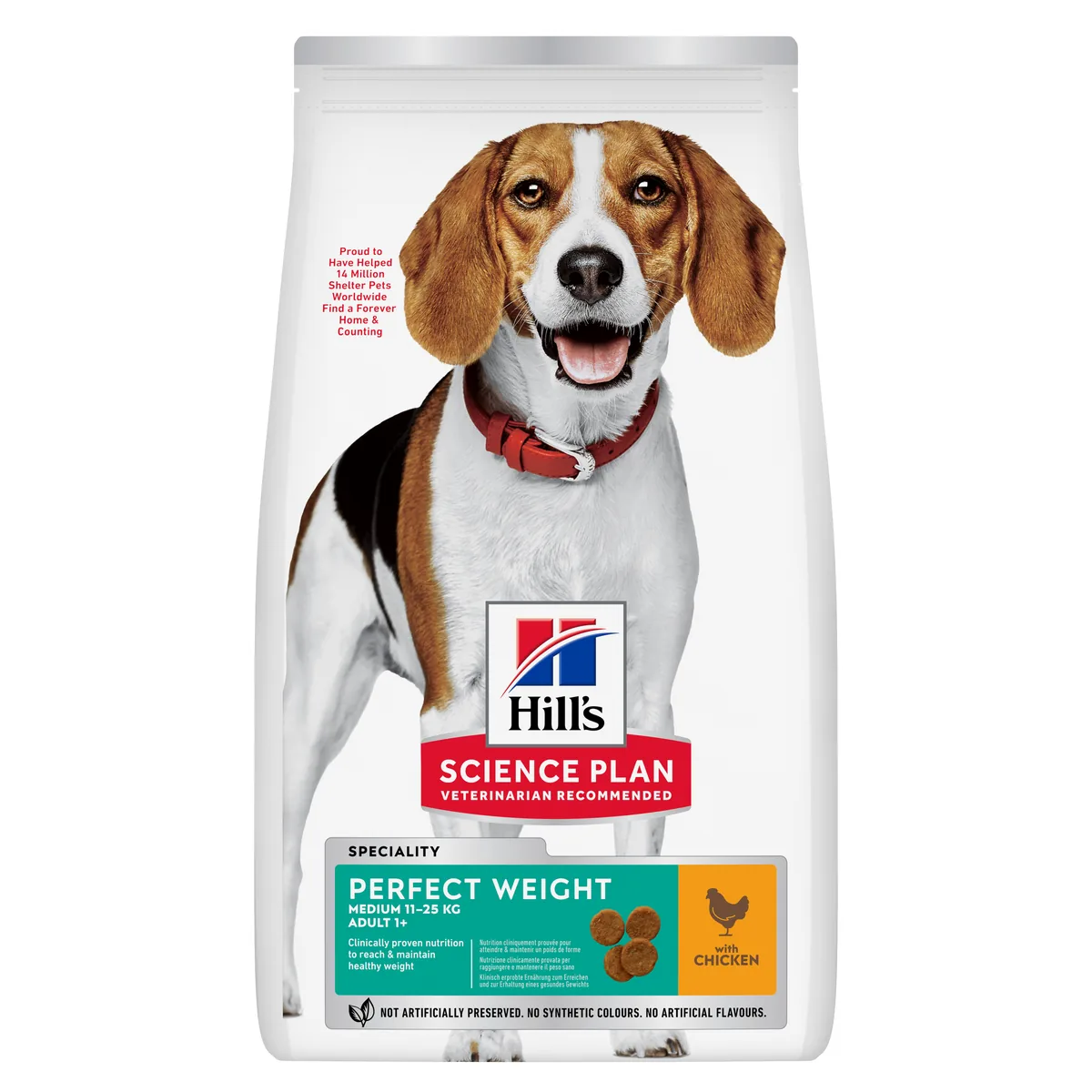 Hill's Science Plan Canine Adult Perfect Weight Medium Pollo - pienso para perros