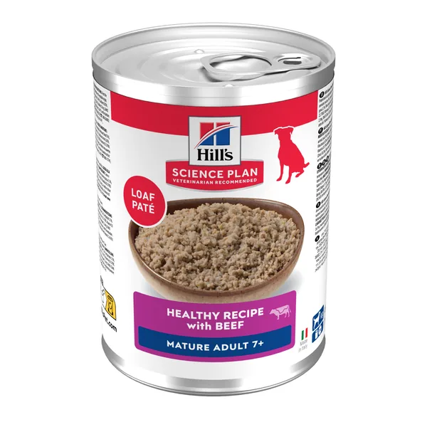 Hill's Science Plan Canine Mature Adult Vacuno Lata Humeda Perros 12 x 370 g