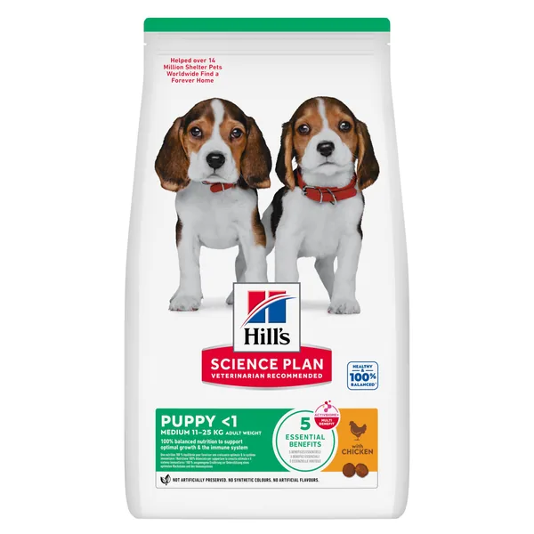 Hill's Science Plan Canine Puppy Medium Pollo - pienso para perros