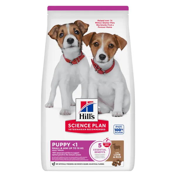 Hill's Science Plan Canine Puppy Small & Mini Cordero y Arroz - pienso para perros
