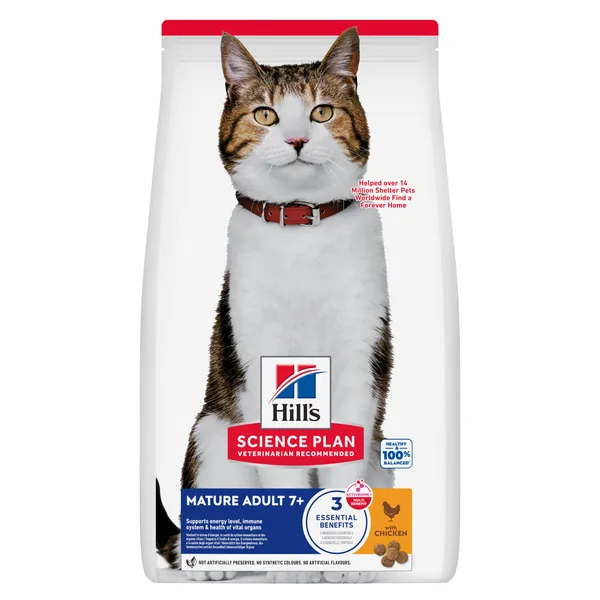 Hill's Science Plan Feline Mature Adult 7+ Pollo