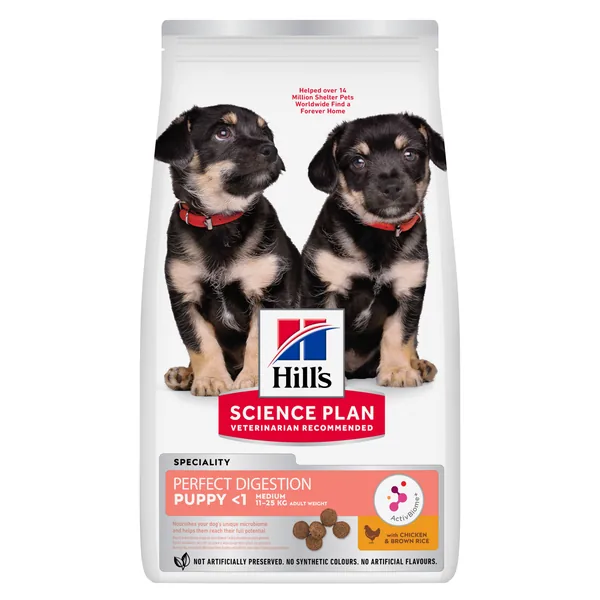 Hill's Science Plan Puppy Medium Perfect Digestion - pienso para perros