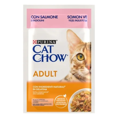 Purina Cat Chow Adulto Salmón 85 g