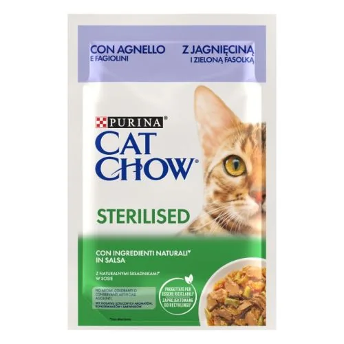 Purina Cat Chow Esterilizado Cordero 85 g