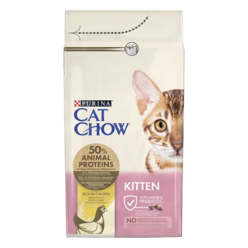 Purina Cat Chow Gatitos Pollo 1,5 kg