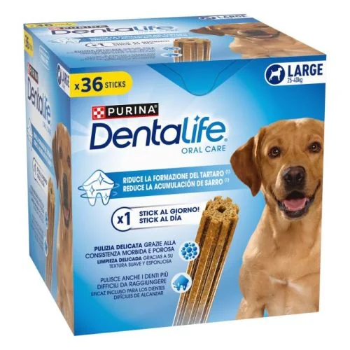 Purina Dentalife Daily Large Multipack 36 sticks 1,272 kg