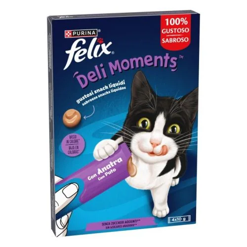 Purina Felix Deli Moments Pato 10 g