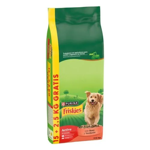 Purina Friskies Active Carne + Gratis 15 kg