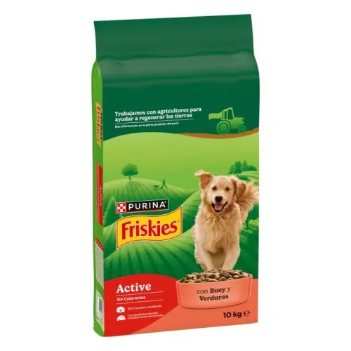 Purina Friskies Active con Buey y Verduras