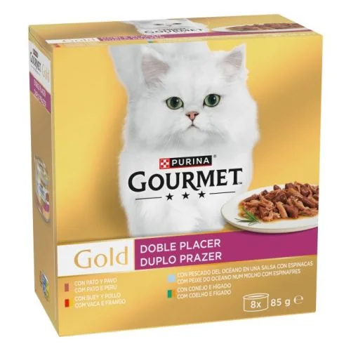 Purina Gourmet Gold Doble Placer Pack Surtido 85 g