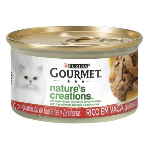 Purina Gourmet Nature's Creations Mini Filetes rico en buey 85 g