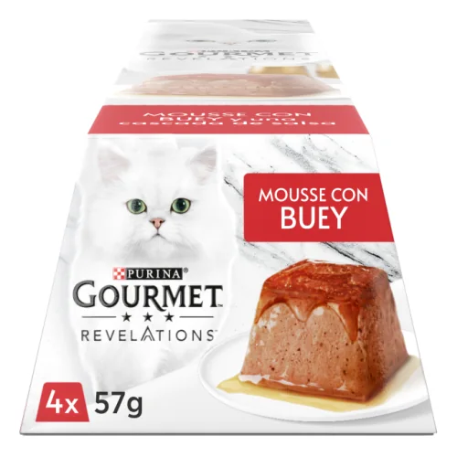 Purina Gourmet Revelations Mousse con Buey 57 g