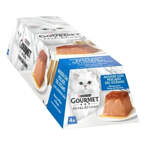 Purina Gourmet Revelations Mousse con Pescado del Océano 57 g