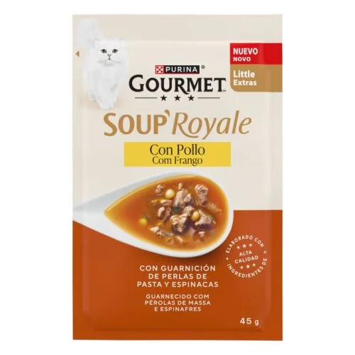 Purina Gourmet Soup Royale con Pollo 45 g