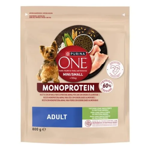 Purina One Mini Adult Monoprotein 800 g