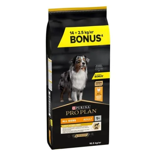 Purina Pro Plan Allsz Adulto Ligth/Steril Pollo 2,5 kg