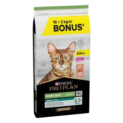 Purina Pro Plan Gato Esterilizado Salmón 12 kg