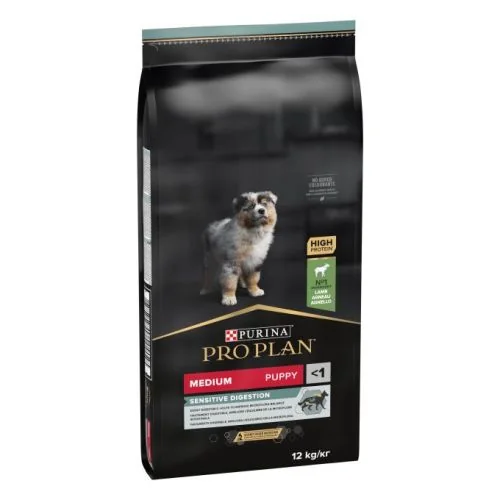 Purina Pro Plan Puppy Medium Sensitive Digestion Cordero 12 kg