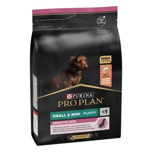 Purina Pro Plan Puppy Small & Mini Sensitive Skin Salmón 3 kg