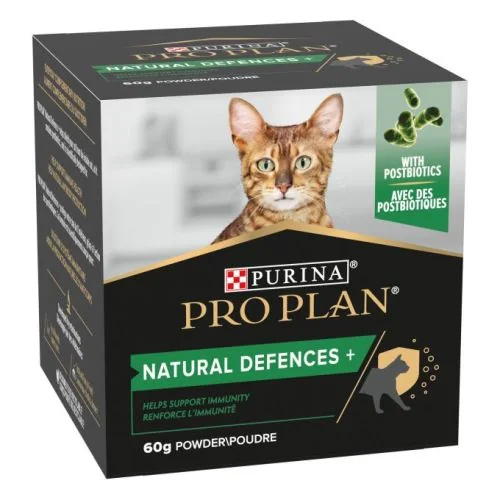 Purina Pro Plan Suplementos Suplemento Gato Natural Defences+ 60 g