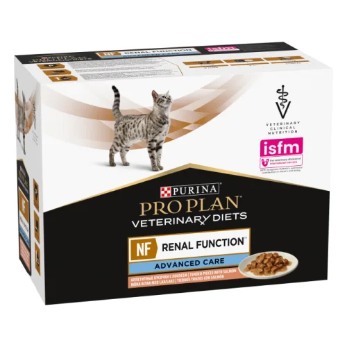 Purina Pro Plan Veterinary Diets Feline Nf Renal Function Advanced Care Sobres Salmón 85 g