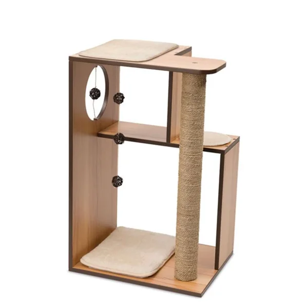 Árbol rascador para gatos Catit Vesper Box Grande – Nogal