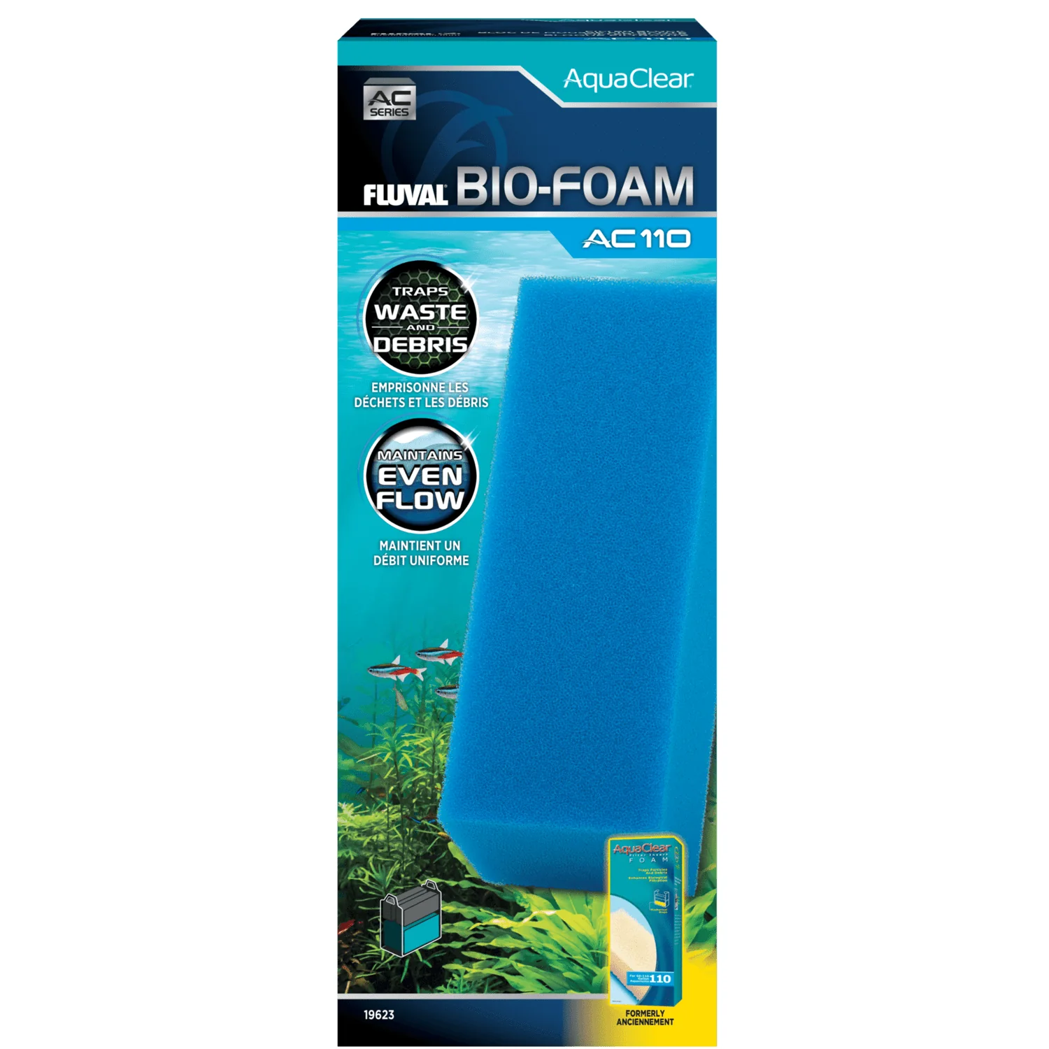 Bio-esponja azul para filtro AquaClear Fluval AC - Pack de 1 - Imagen 4
