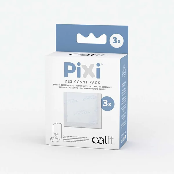 Bolsita desecante para comederos automáticos Catit PIXI - Pack de 3