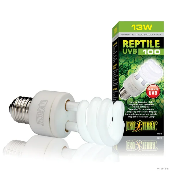 Bombilla de Bajo Consumo Exo Terra Reptile UVB 100