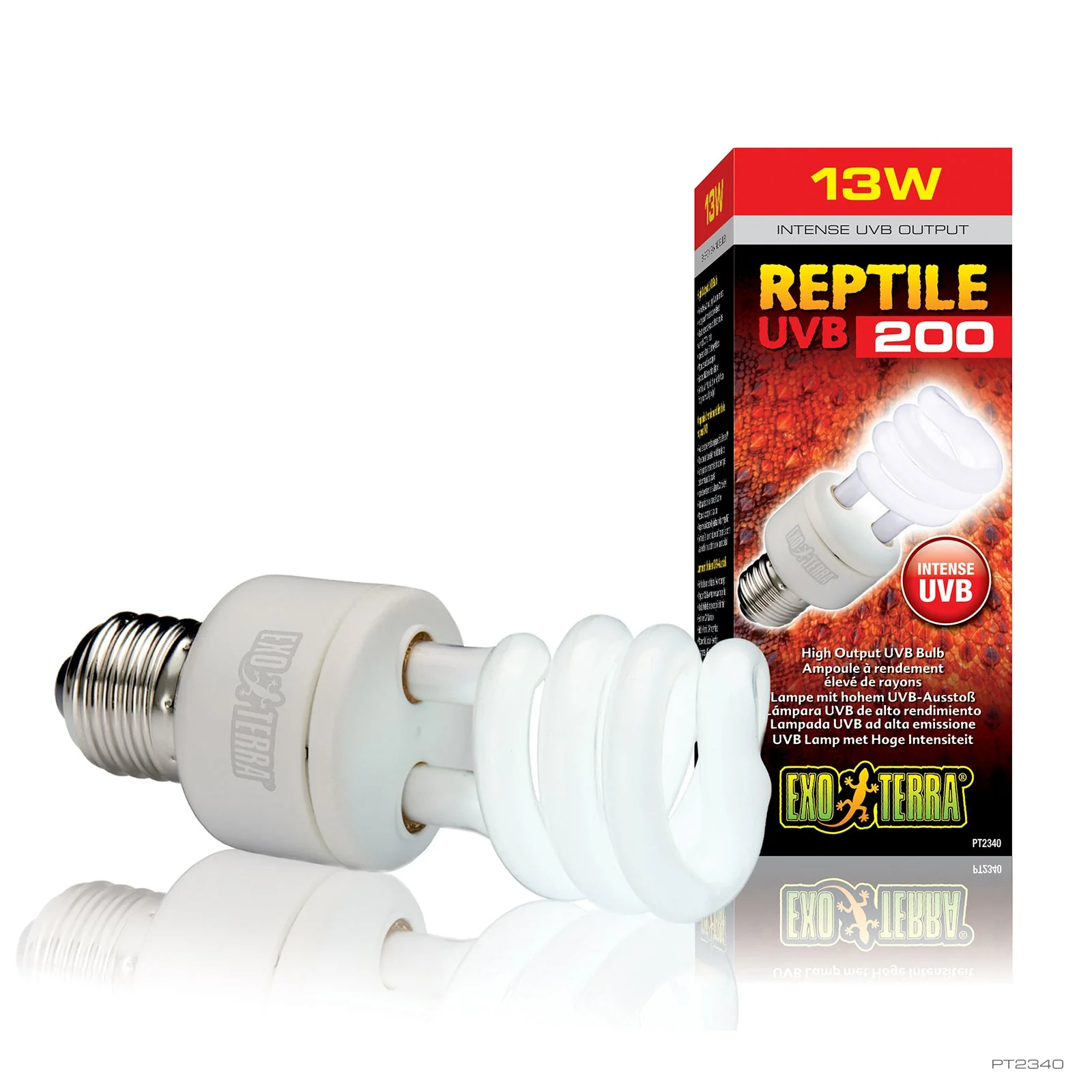 Bombilla de Bajo Consumo Exo Terra Reptile UVB 200