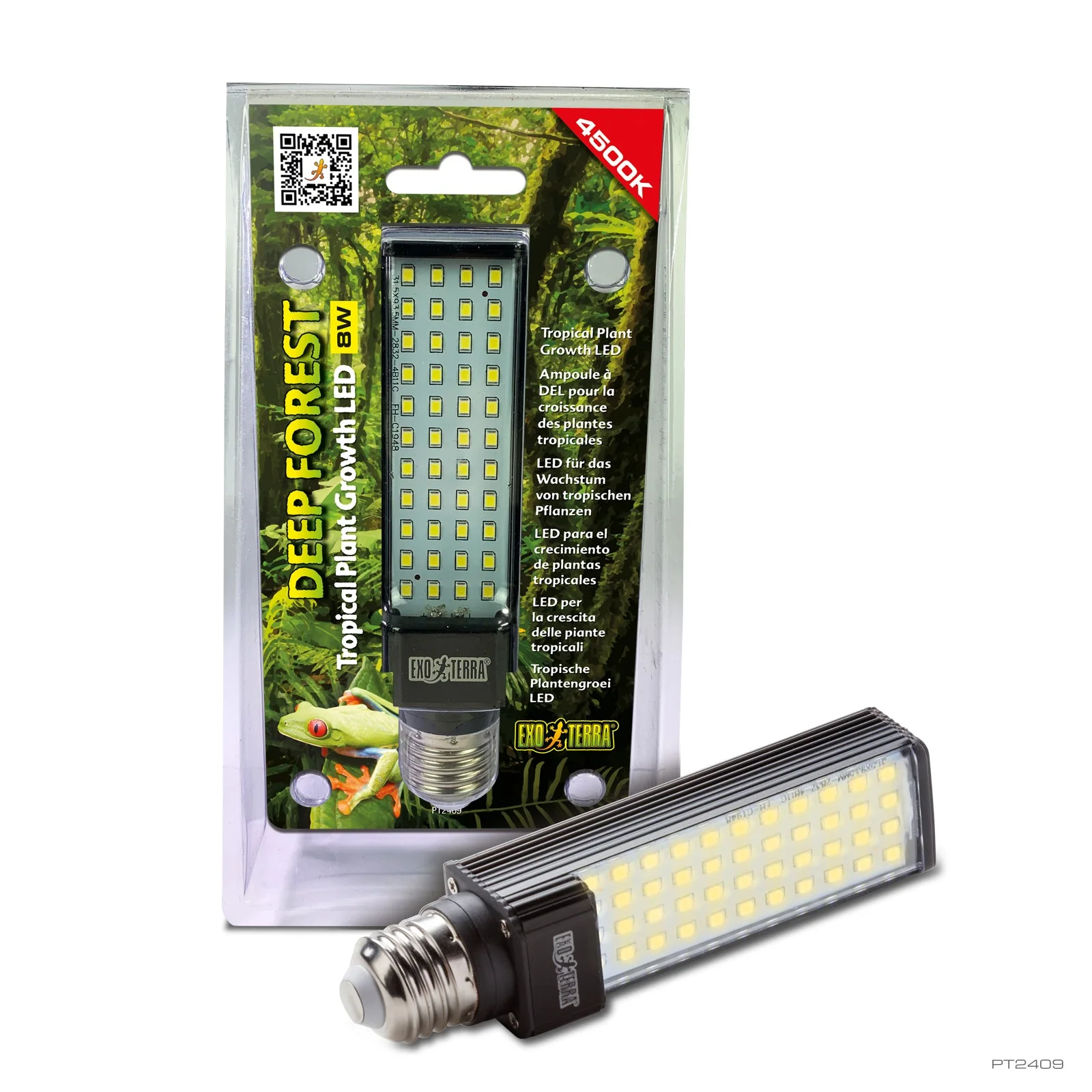 Bombilla LED 8w Deep Forest Tropical Exo Terra - Imagen 4
