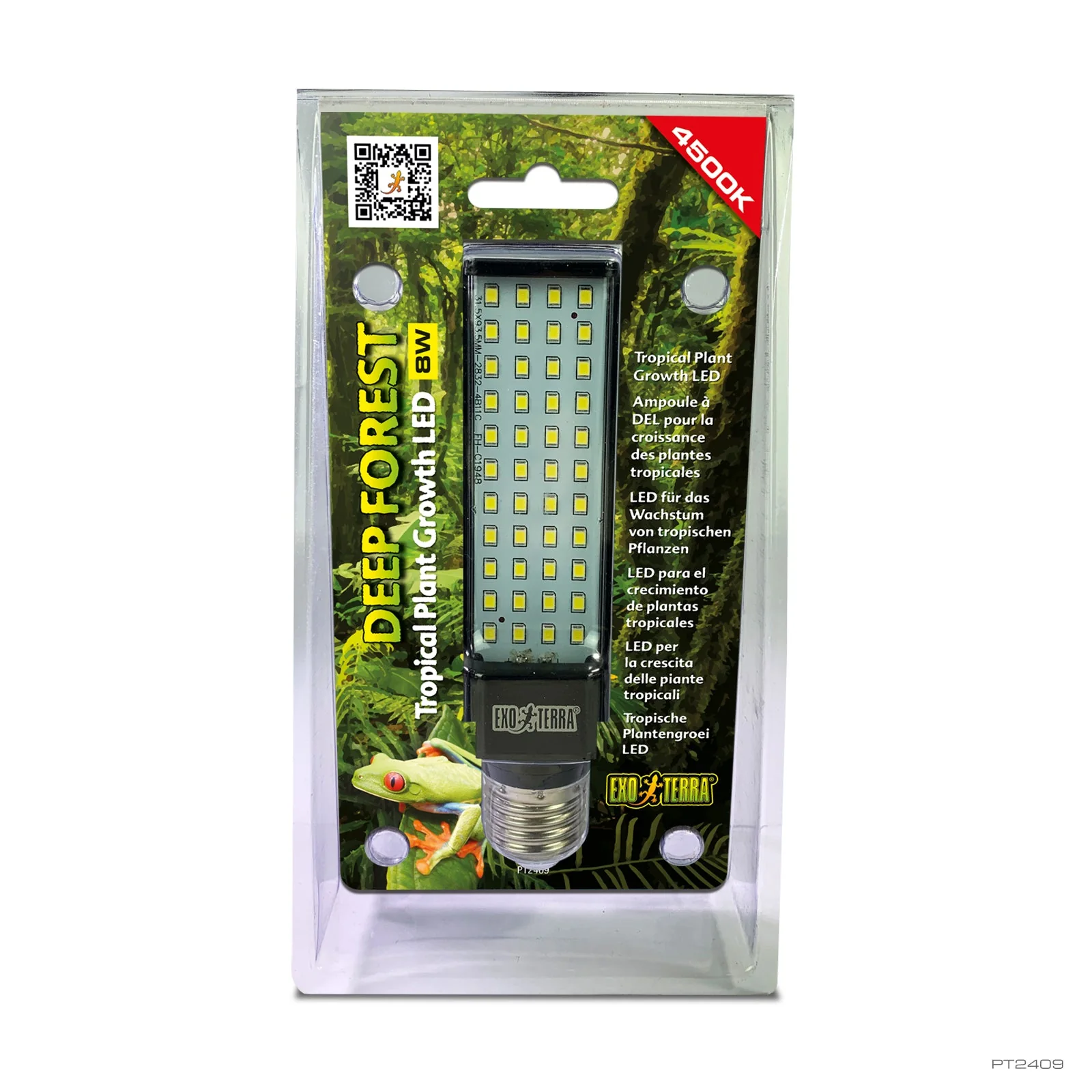 Bombilla LED 8w Deep Forest Tropical Exo Terra - Imagen 5