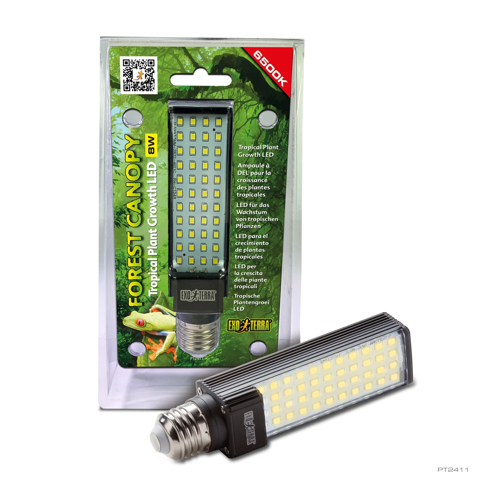 Bombilla LED 8w Deep Forest Tropical Exo Terra - Imagen 4