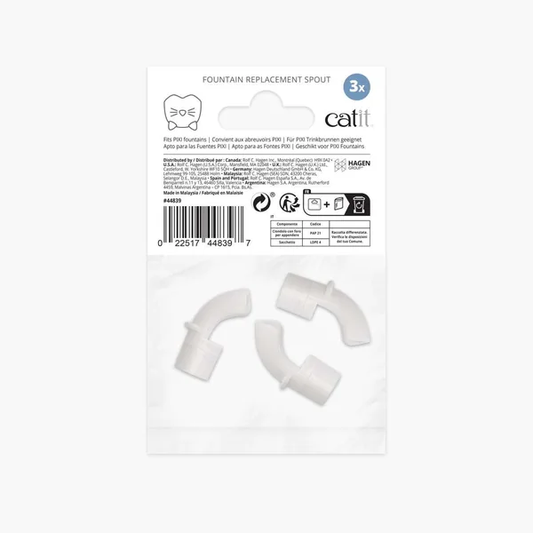 Boquilla de repuesto para fuentes Catit PIXI 3pc