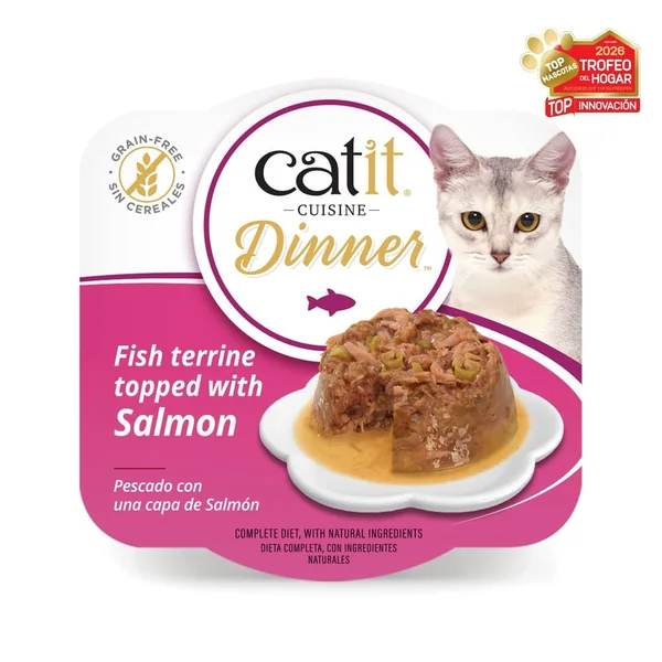 Catit Cuisine Dinner Pescado con Salm¾n, 75g