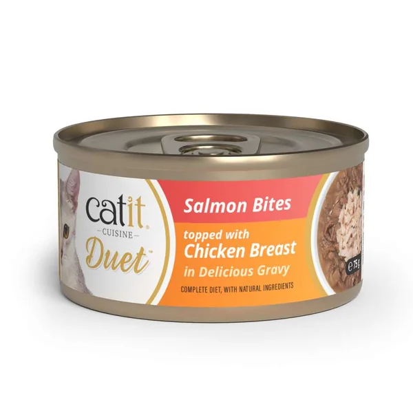 Catit Cuisine Duet Salm¾n con Pollo, 75g