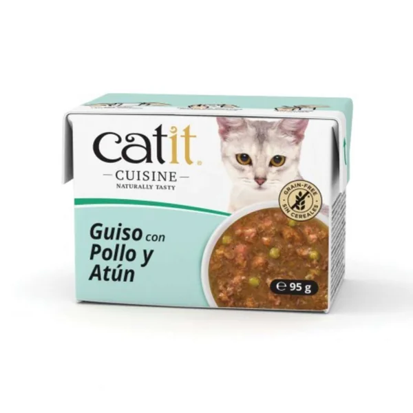 Catit Cuisine Guiso con Pollo y At·n, 95g