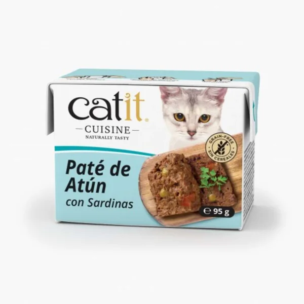 Catit Cuisine PatÚ de At·n con Sardinas, 95g