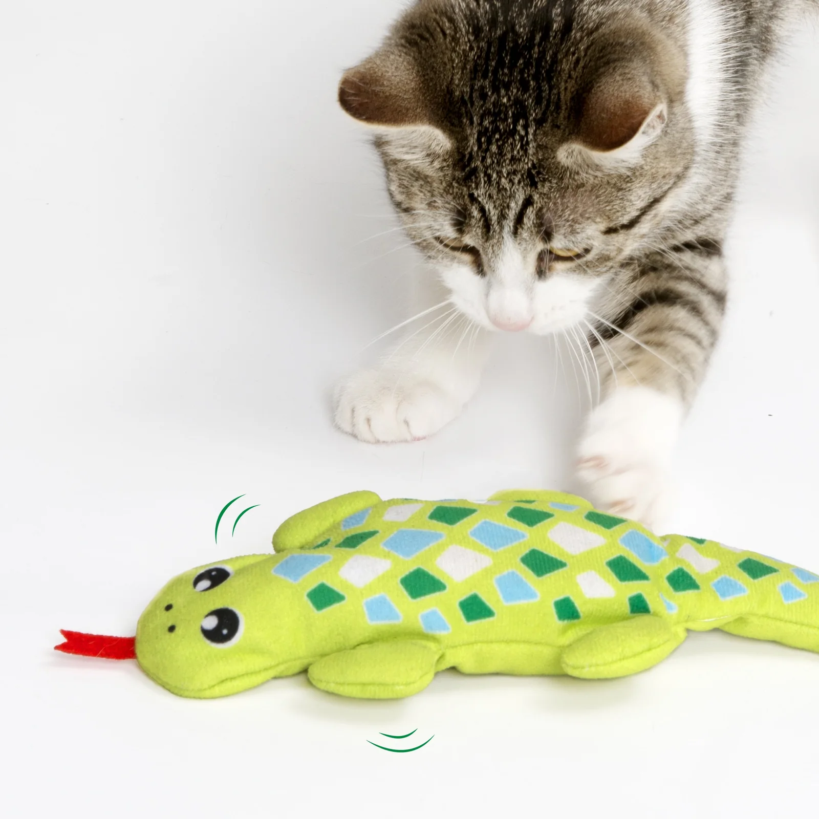 Catit Groovy Gecko, Verde - Imagen 5